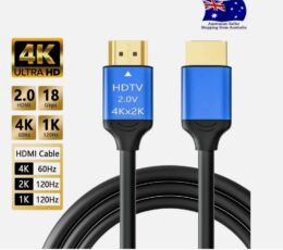 HDMI Cable 4K 2160P 18Gbps 3D HDTV Video Lead for TV Projector 1.5M/5M
