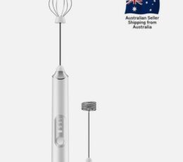 USB Rechargeable Milk Coffee Frother Egg Beater Drink Foamer Mixer Stirrer whisk