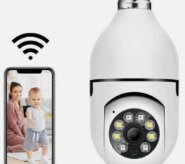 1080P Full HD Wireless Wifi IP Camera Home Security LED Bulb Lamp Light Camera