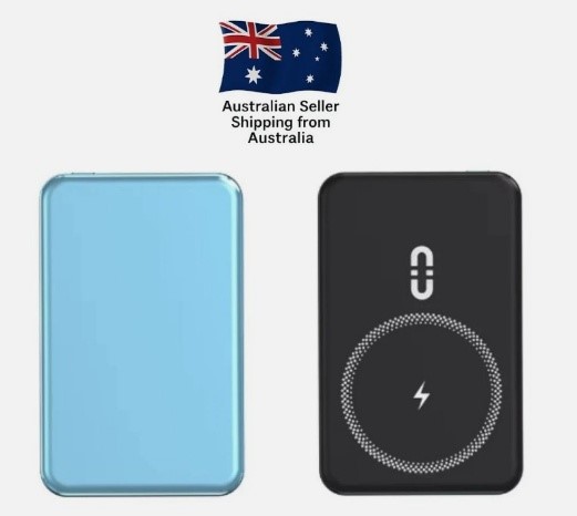 power bank – blue color